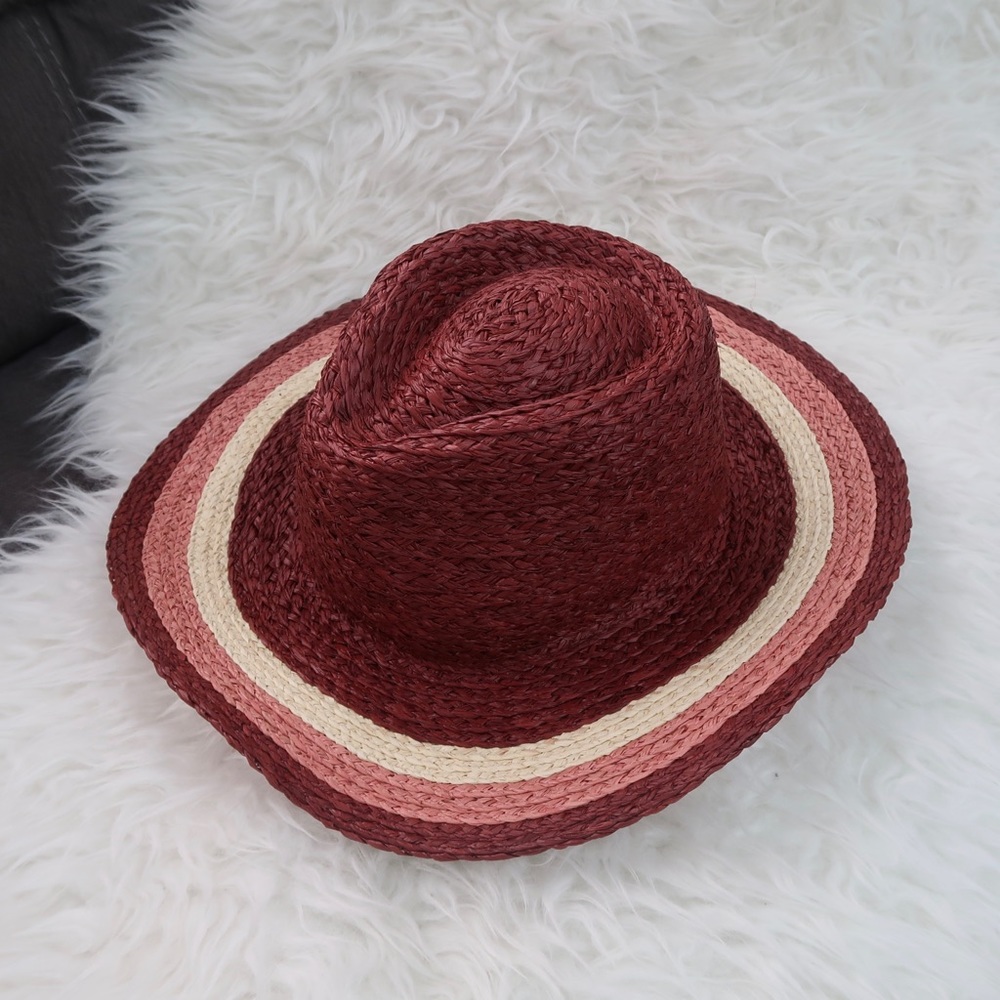 BNWT Brixton Wide Brim Straw Hat